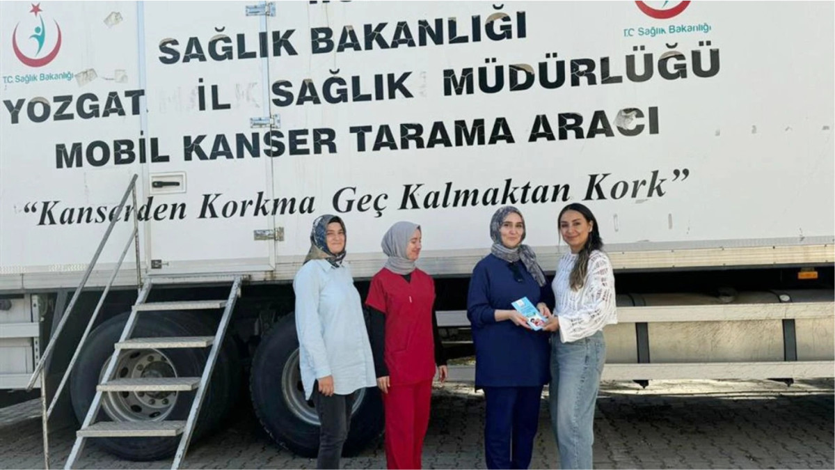 Mobil kanser taraması hayat kurtarıyor