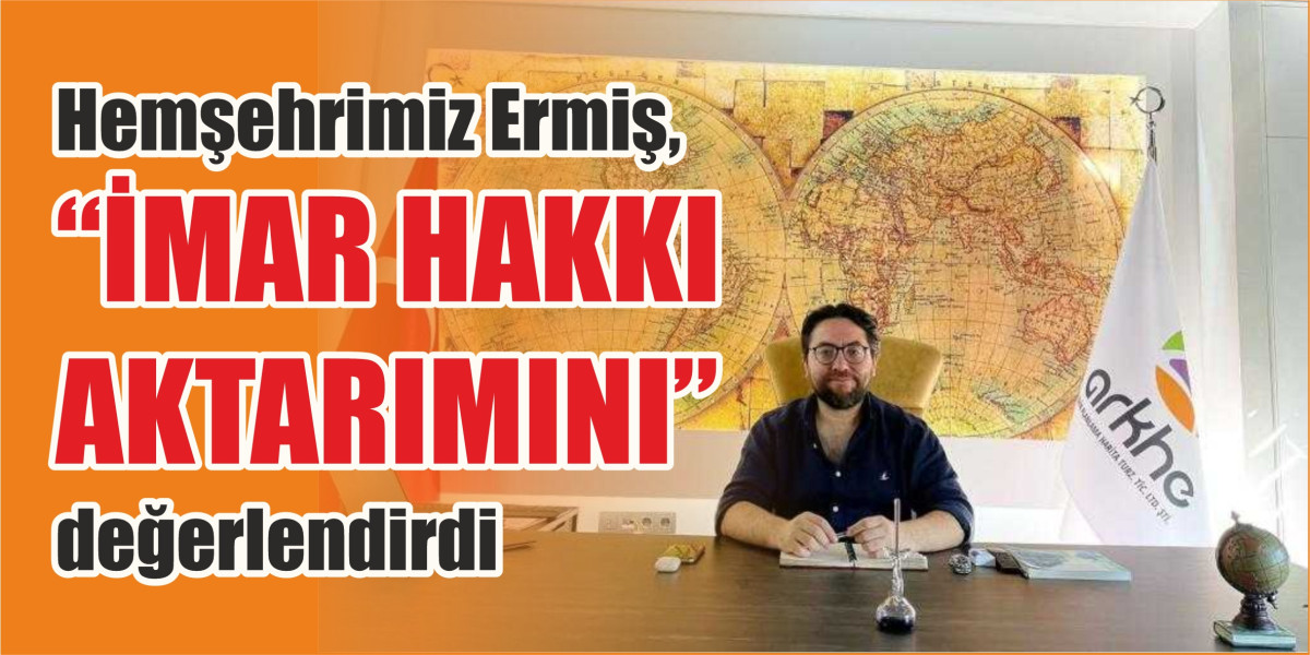 Şehir plancısı Ermiş değerlendirdi